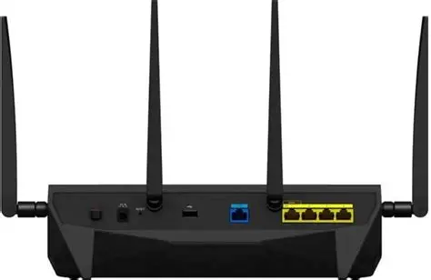 3 Four-Antenna Wireless WiFi Router